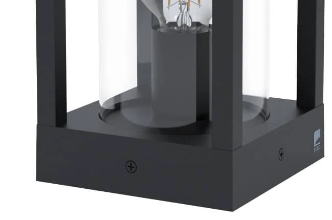Black pedestal lamp Cascinetta Eglo 9002759987145