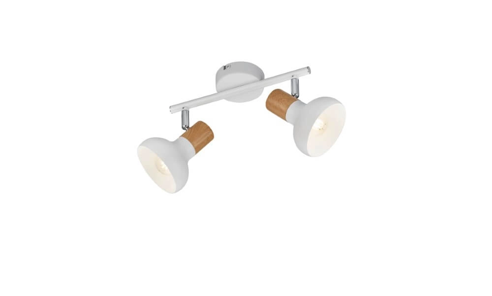 Ceiling lamp Latika 2-light white