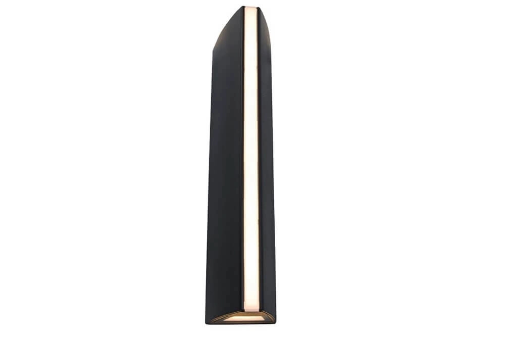 Unique modern wall lamp Leo black
