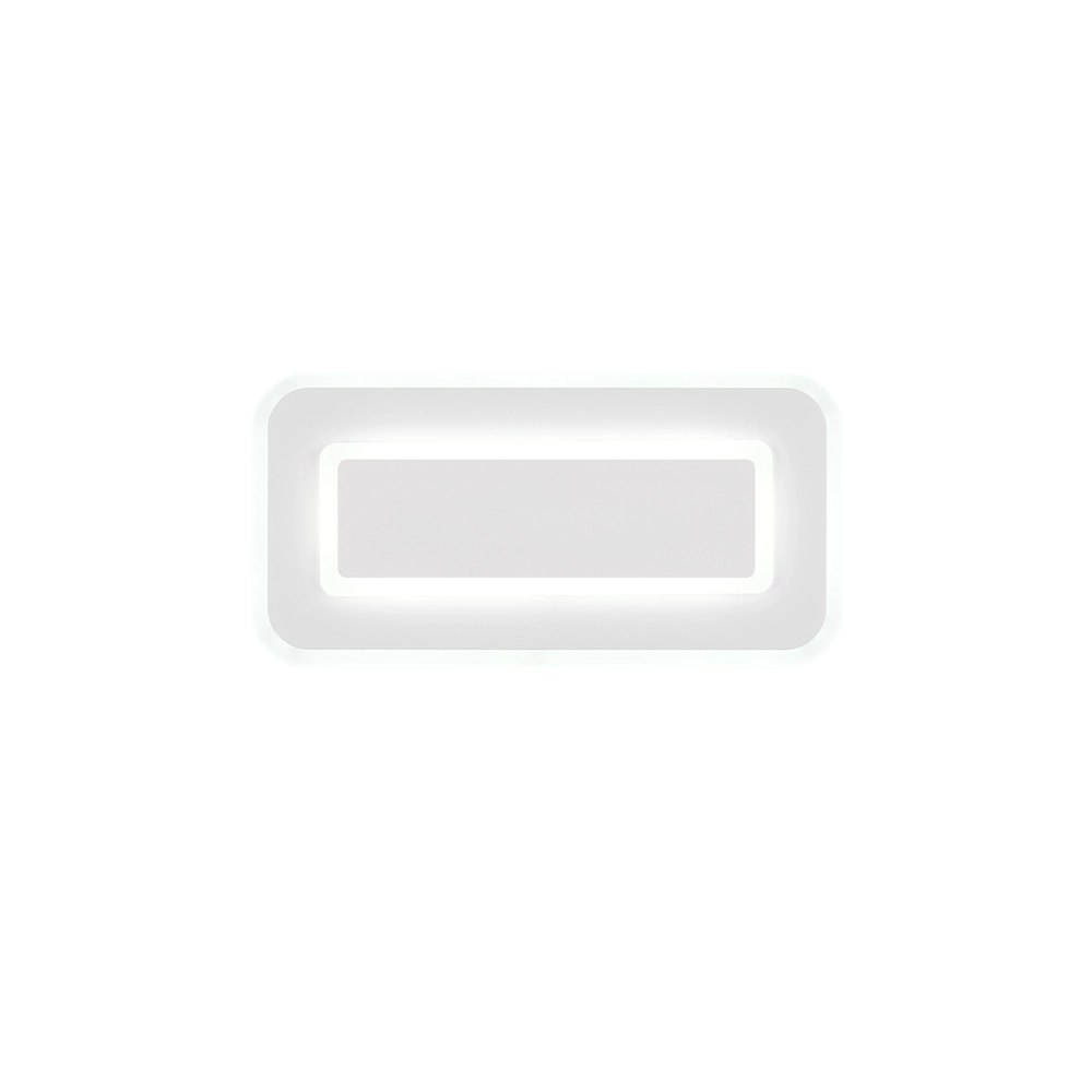 Modern ceiling lamp Riva white 40cm Trio 4017807682939