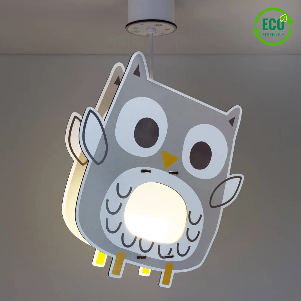 Children's room pendant lamp Owl Dalber 8420406633978