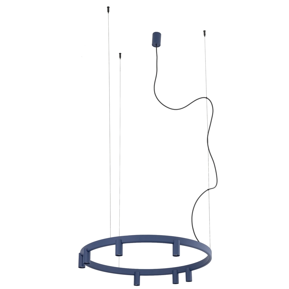 Design pendant lamp Fourty navy blue Ø 80cm