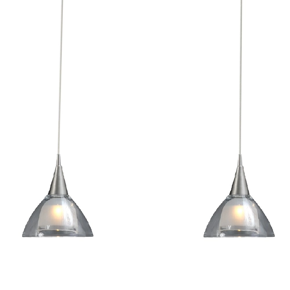 Dining room lamp Caterina LED 4-light stainless steel Masterlight 8718121210315