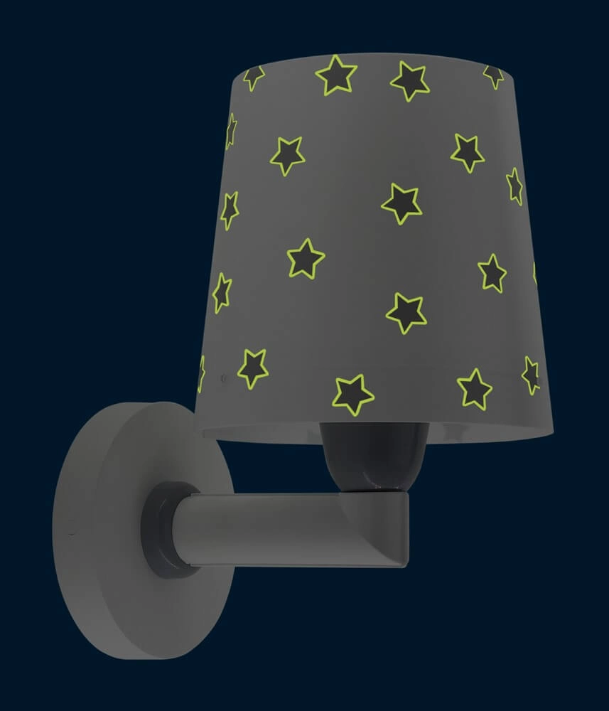 Children's room wall lamp Star Light soft gray Dalber 8420406001463