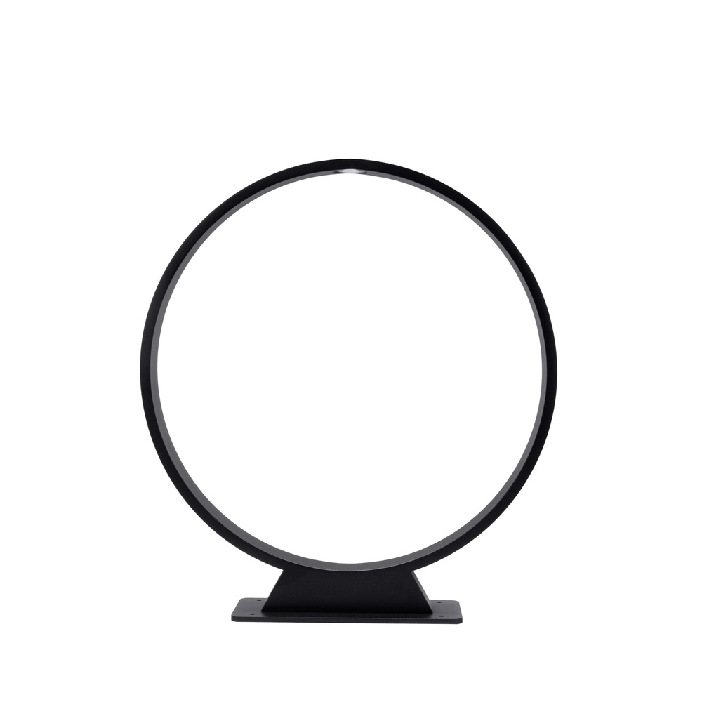 Round garden lamp Jerel black IP54 Ø 40cm