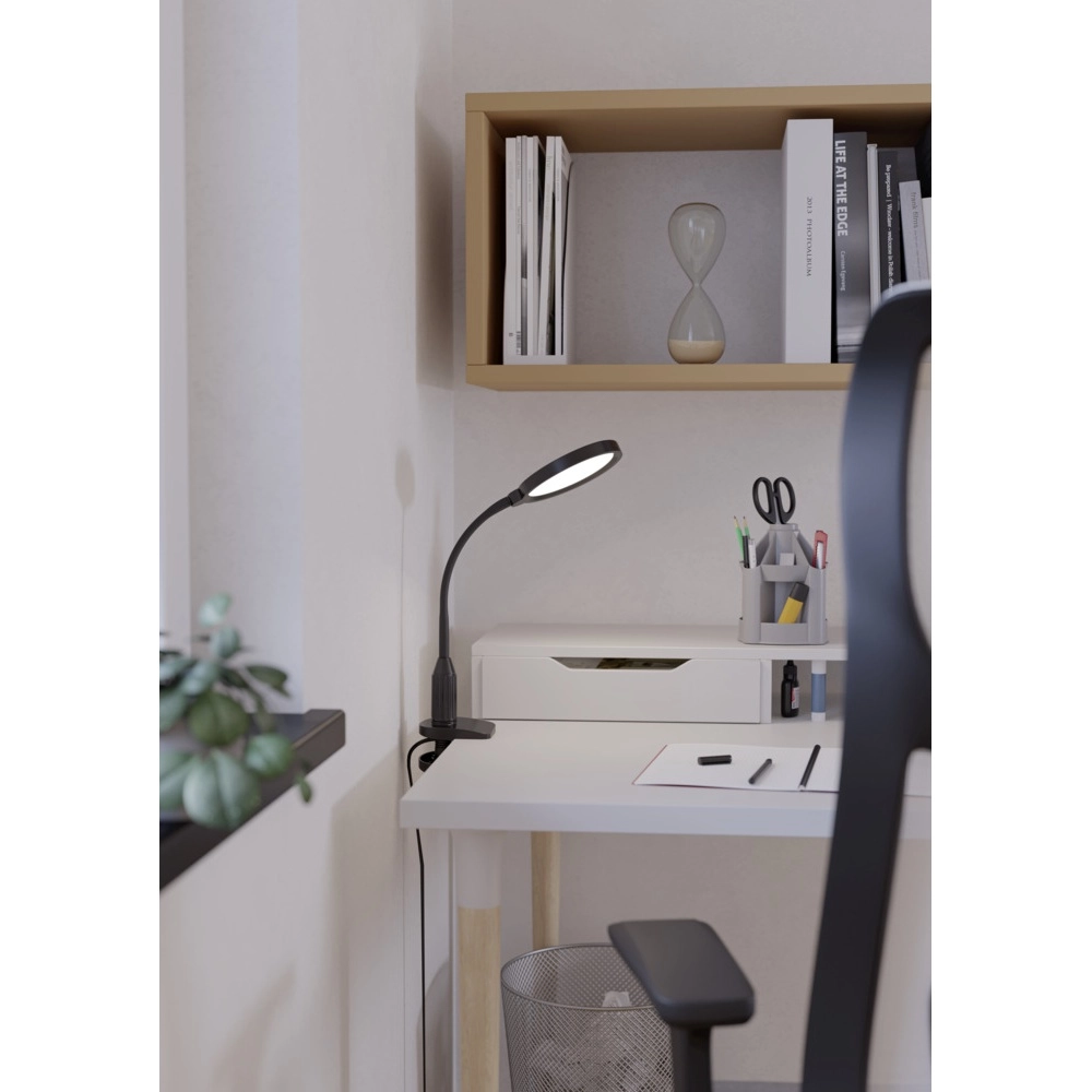 Clamp lamp Lauro black Eglo 9008606357543