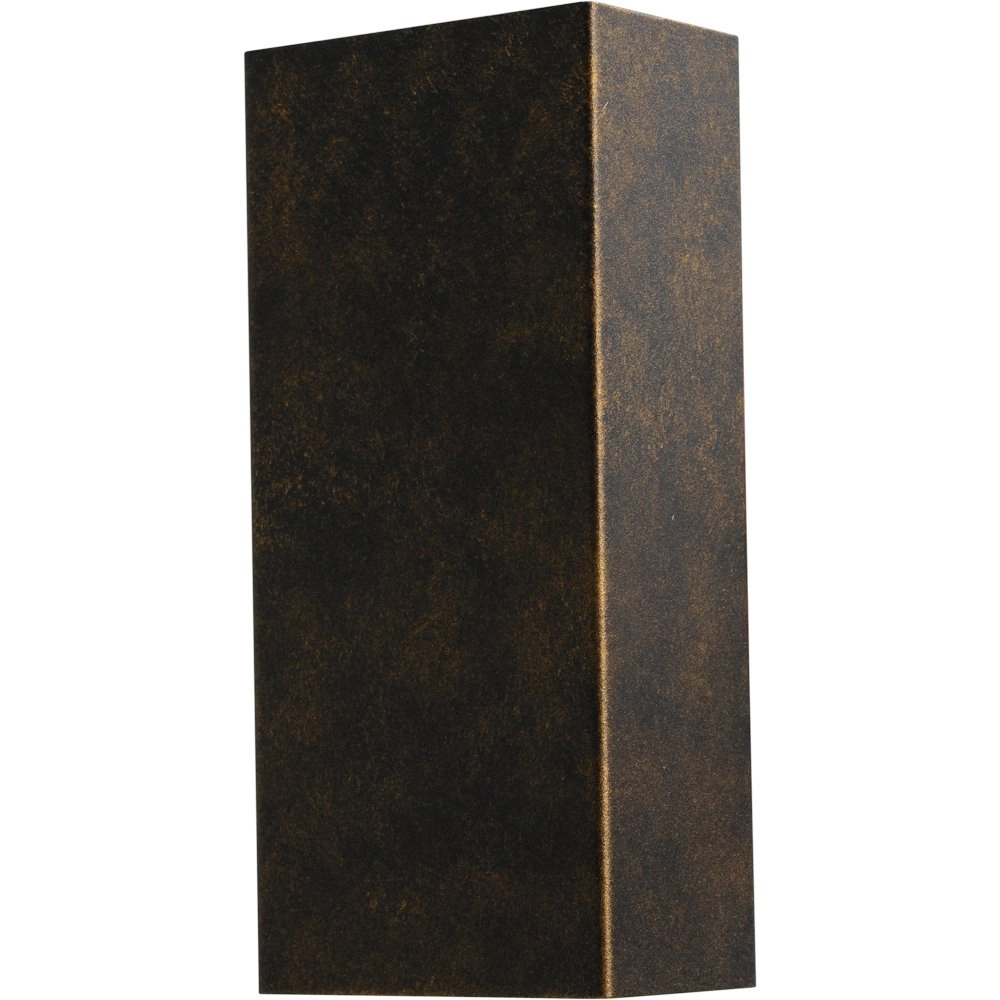 Wall lamp Metallico black gold flamed