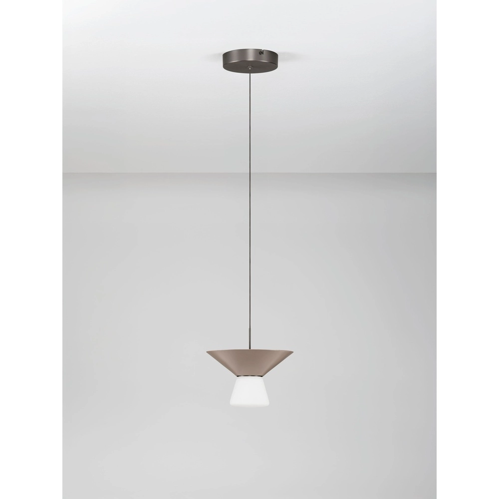 Design pendant lamp Baris brown Ø 22cm Lyora 5212017495266