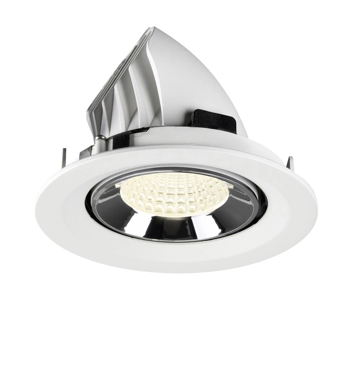 Recessed spotlight Numinos Gimble M white/chrome 4000K - 55deg SLV 4024163311601