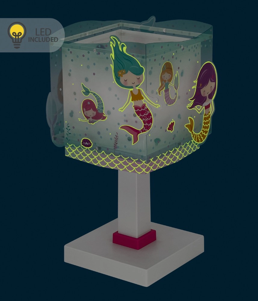 Table lamp Mermaids turquoise Dalber 8420406002491