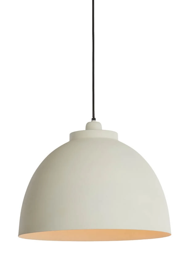 Japandi pendant lamp Kylie cream Ø 45cm