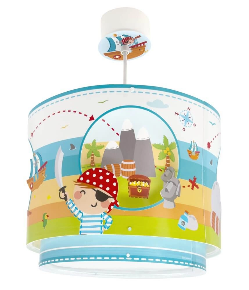 Children's room pendant lamp Pirate Island Ø 26cm Dalber 8420406002736