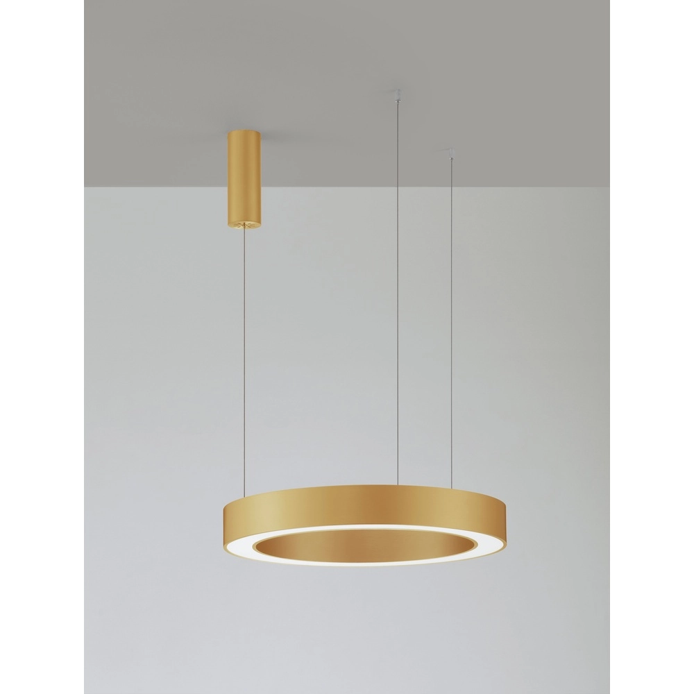 Pendant lamp Morbido gold Ø 60cm