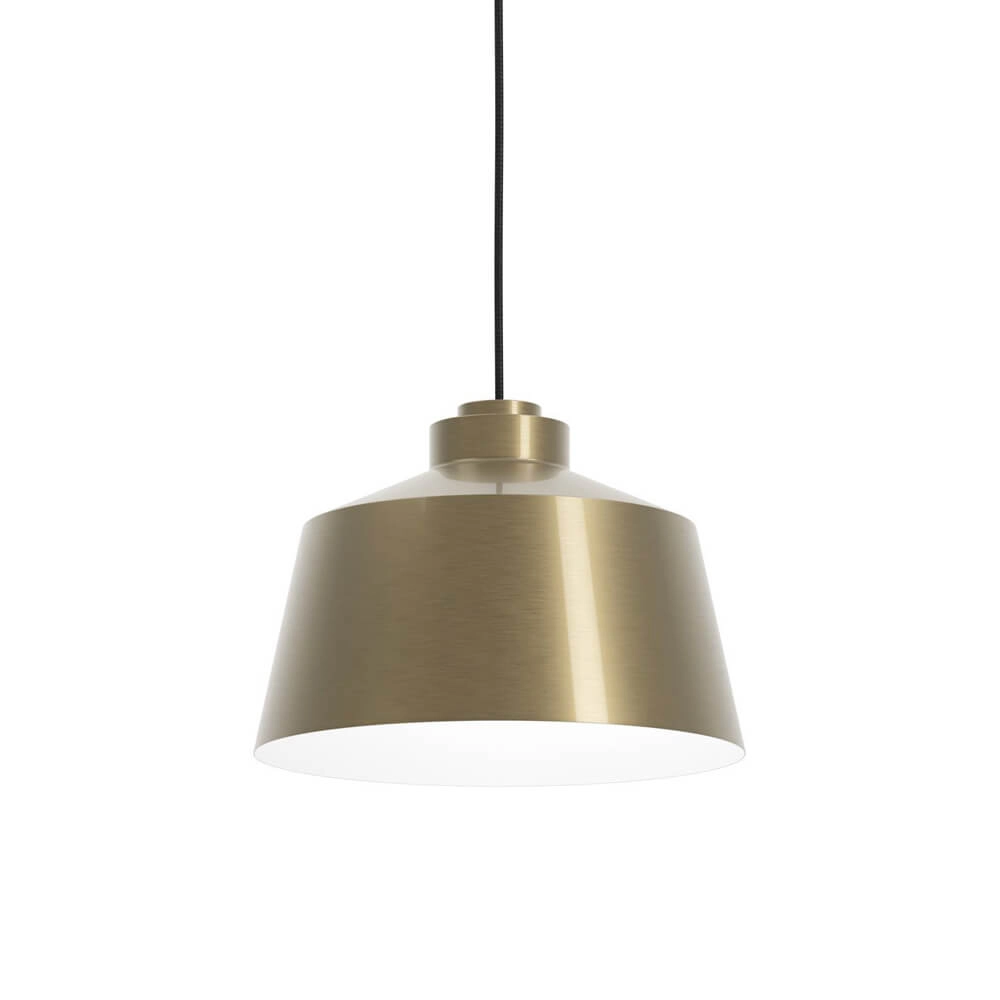 Brass pendant lamp Southery Ø 35cm