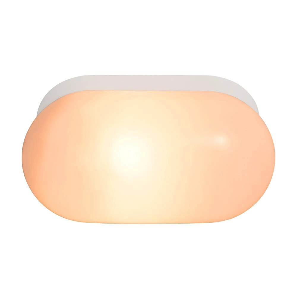 Ceiling lamp Foam white oval