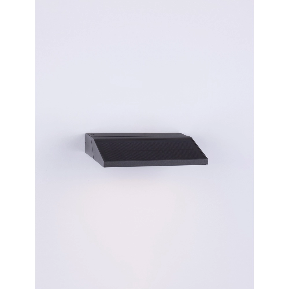 Solar wall lamp Prim anthracite Lyora 5212017432667