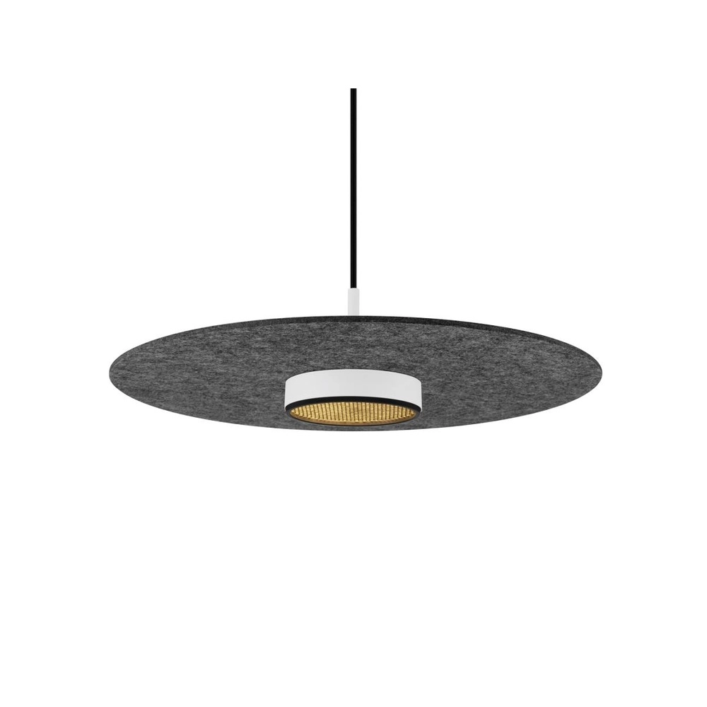 Felt hood Grip! Flat Ø 50 x 0.6cm anthracite SLV 4024163316187