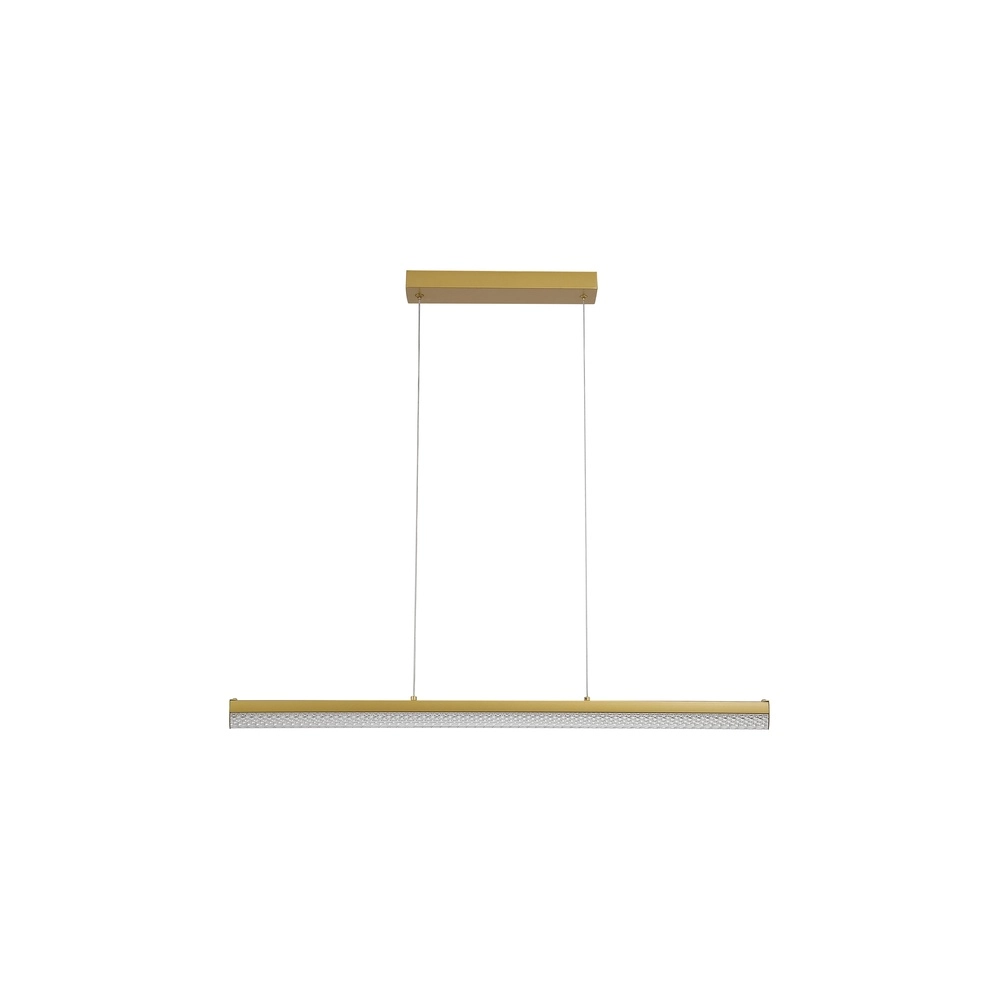 Pendant lamp Madeleine gold 100cm Searchlight 5053423299969