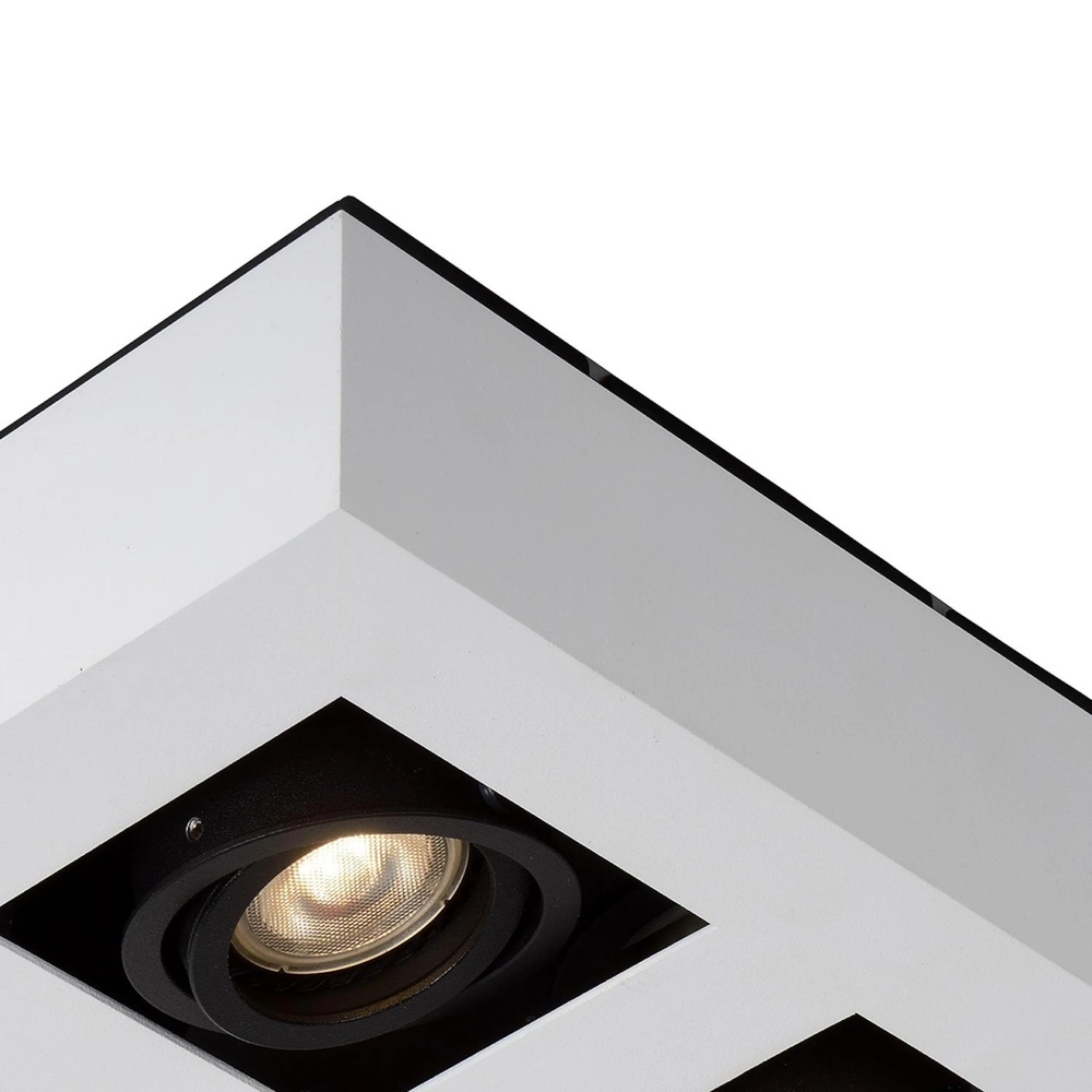 Ceiling spotlight Xirax 4 x 5W white Lucide 5411212092359