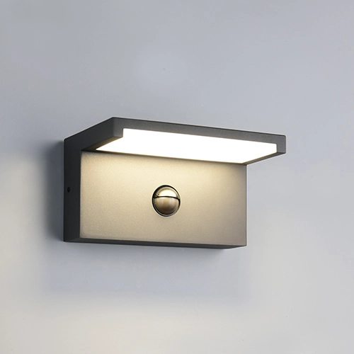 Modern wall lamp Ravi anthracite with sensor Trio 4017807686890