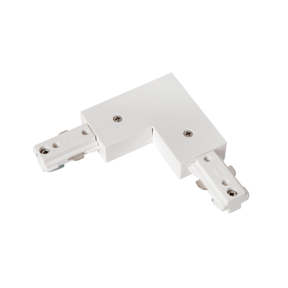 Rail L-connector Track 1-phase left white Lucide 5411212093752