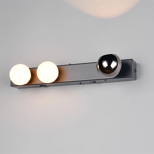 Wall lamp Arpino black 30cm