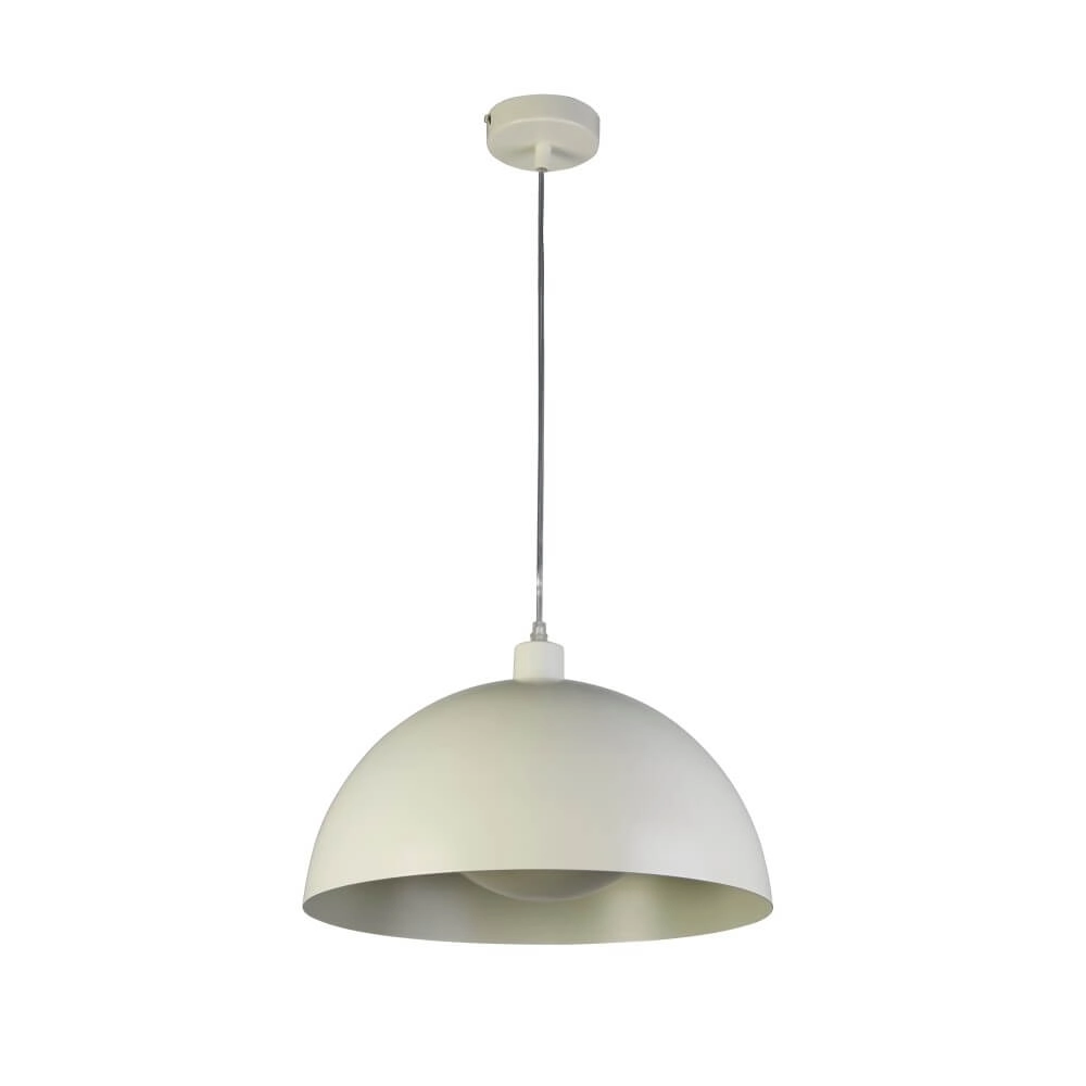 Cream pendant lamp Mars Shade 20cm high Searchlight 5053423274294