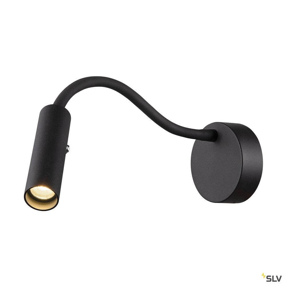 Flexible bedside lamp Karpo Goose black