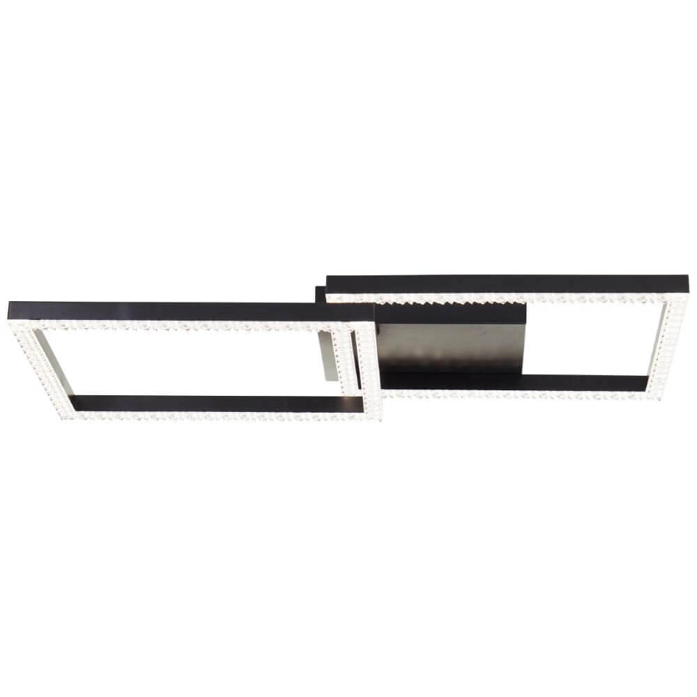Black ceiling lamp Ranni 2700lm Brilliant 4004353442131
