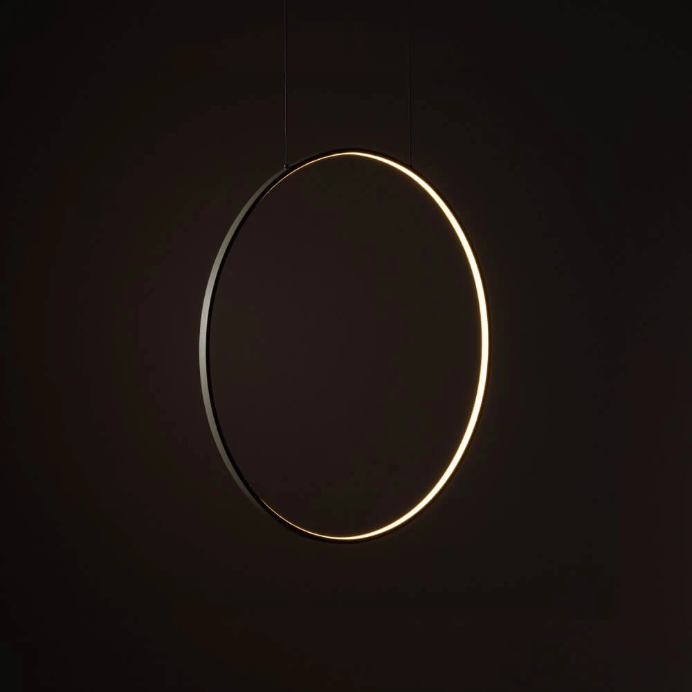 Design pendant lamp Circolo M LED vertical Lyora 5903139114011