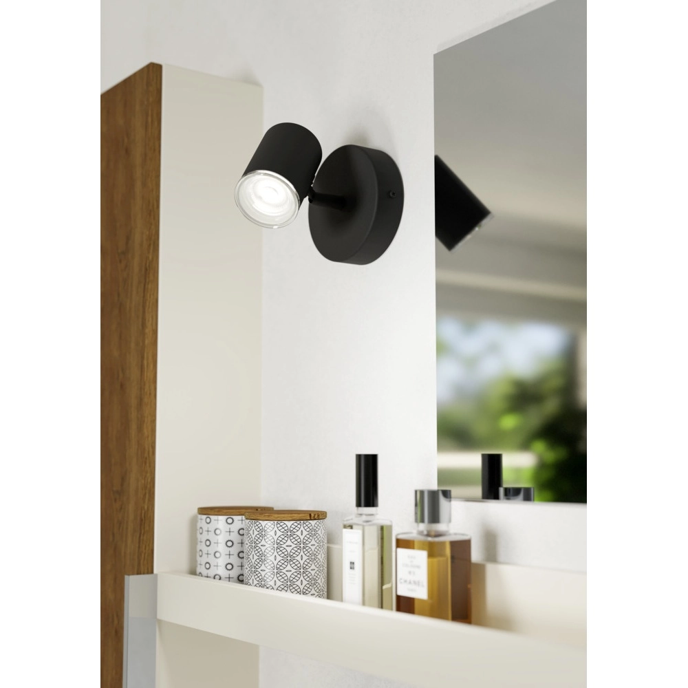 Surface-mounted spot Consuma 1 Single Black Eglo 9008606355921