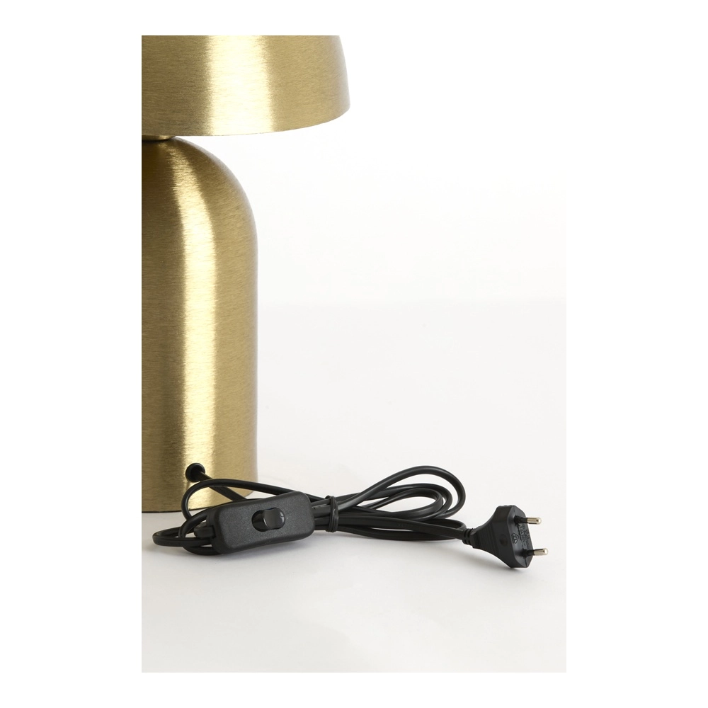 Design table lamp Tolima Solid gold Ø 23cm Light & Living 8717807837853