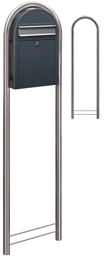 Mailbox Classic S 7016 i Dark grey Bobi 6417237039149