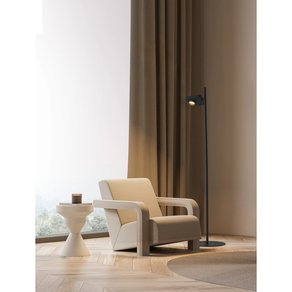 Floor lamp Kedros black Lyora 5212017464071