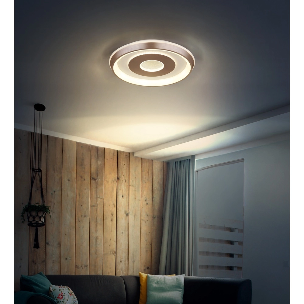 Sleek ceiling light Williamson white Globo 9007371543946