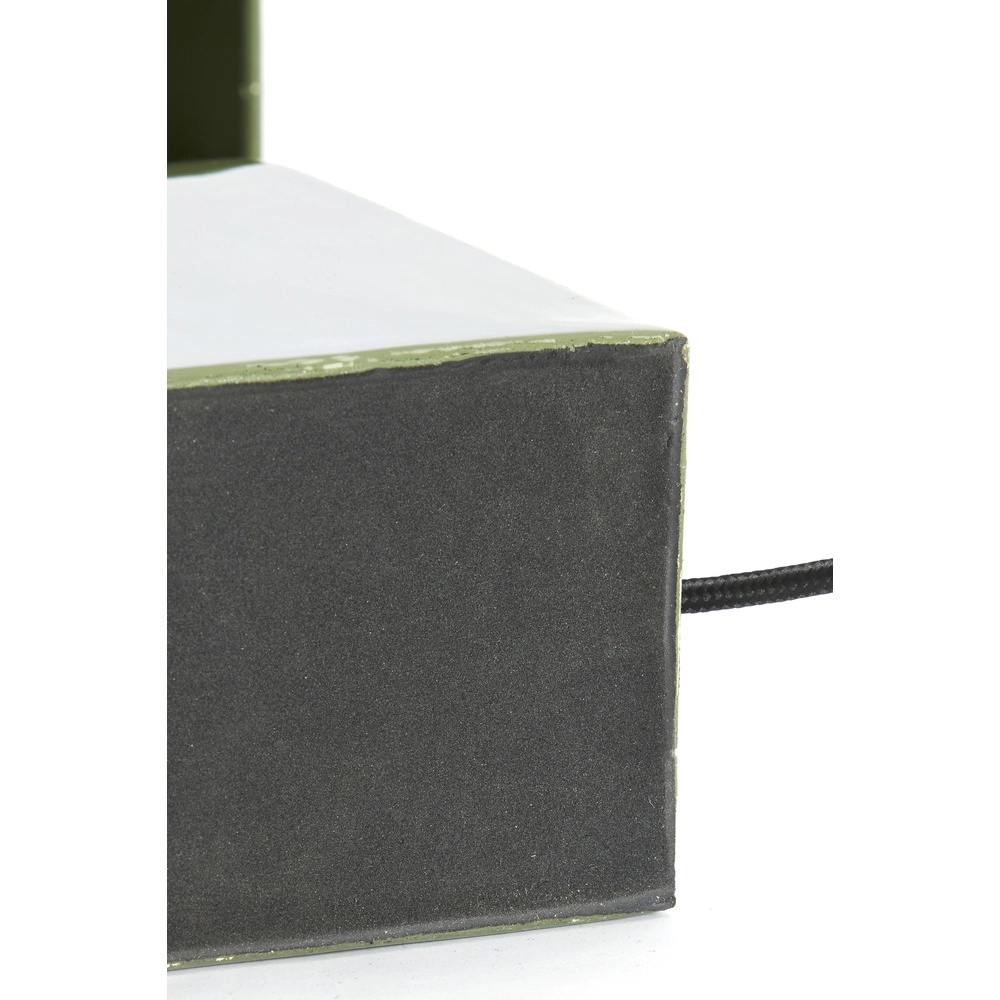 Light green desk lamp Cardona with gold - 1x E27 Light & Living 8717807816261