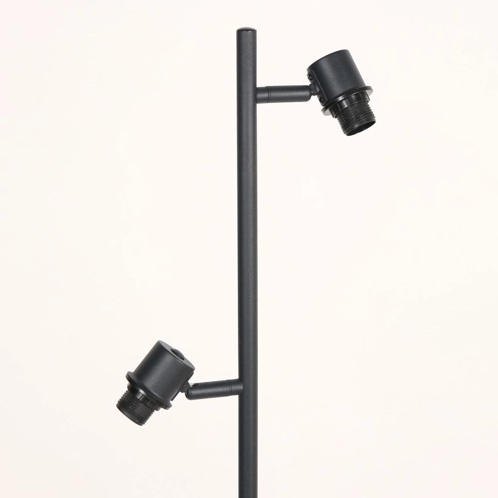Floor lamp 2-lights Sumba with bamboo shades Ø12cm Steinhauer 8712746182866