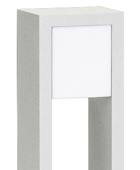 Led garden path lamp Padestal 90cm - white Albert 4007235822526