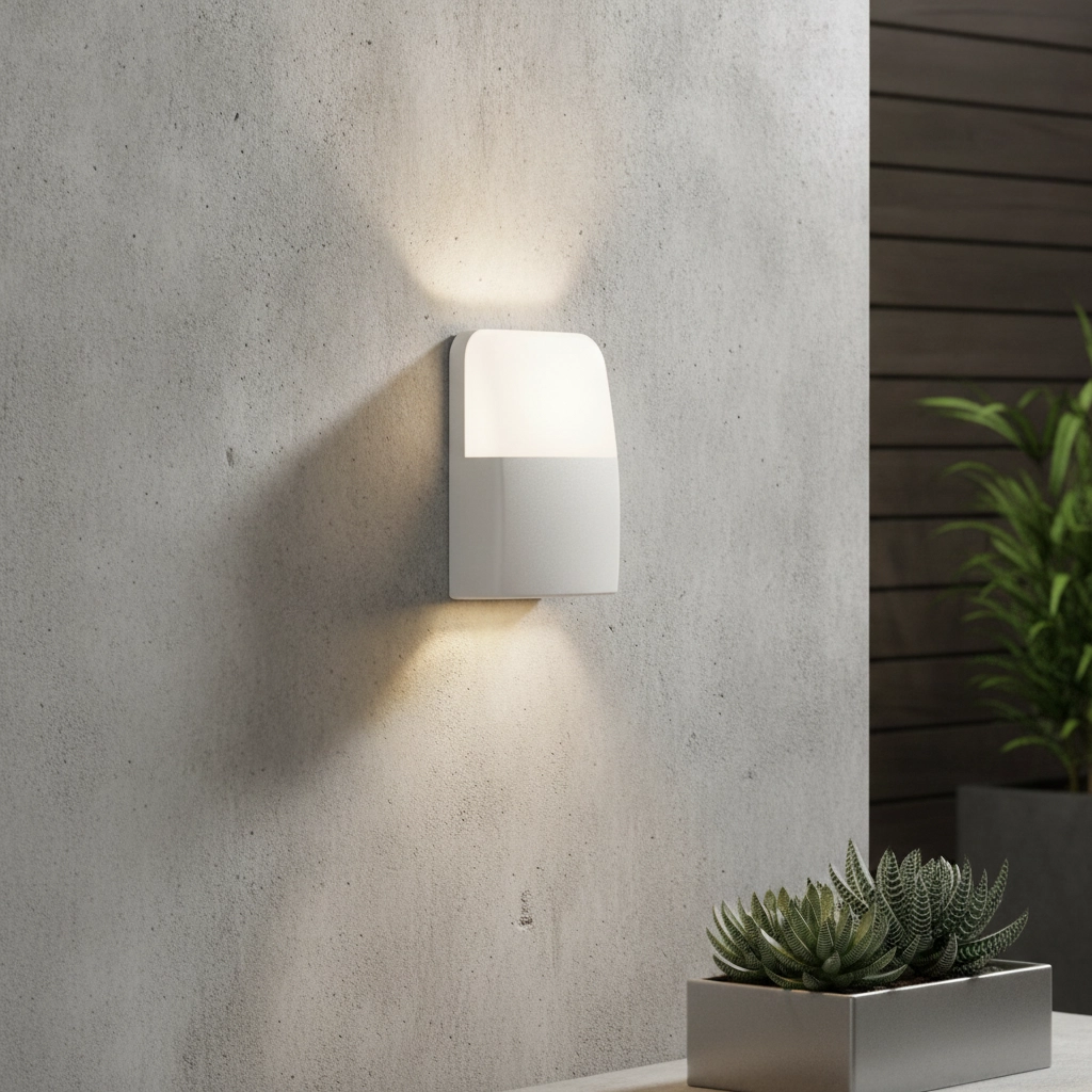 Wall lamp Droplet white