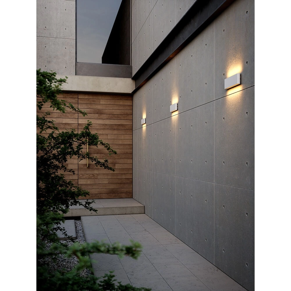 Sleek design wall lamp Kinver white 26cm Nordlux 5704924004766