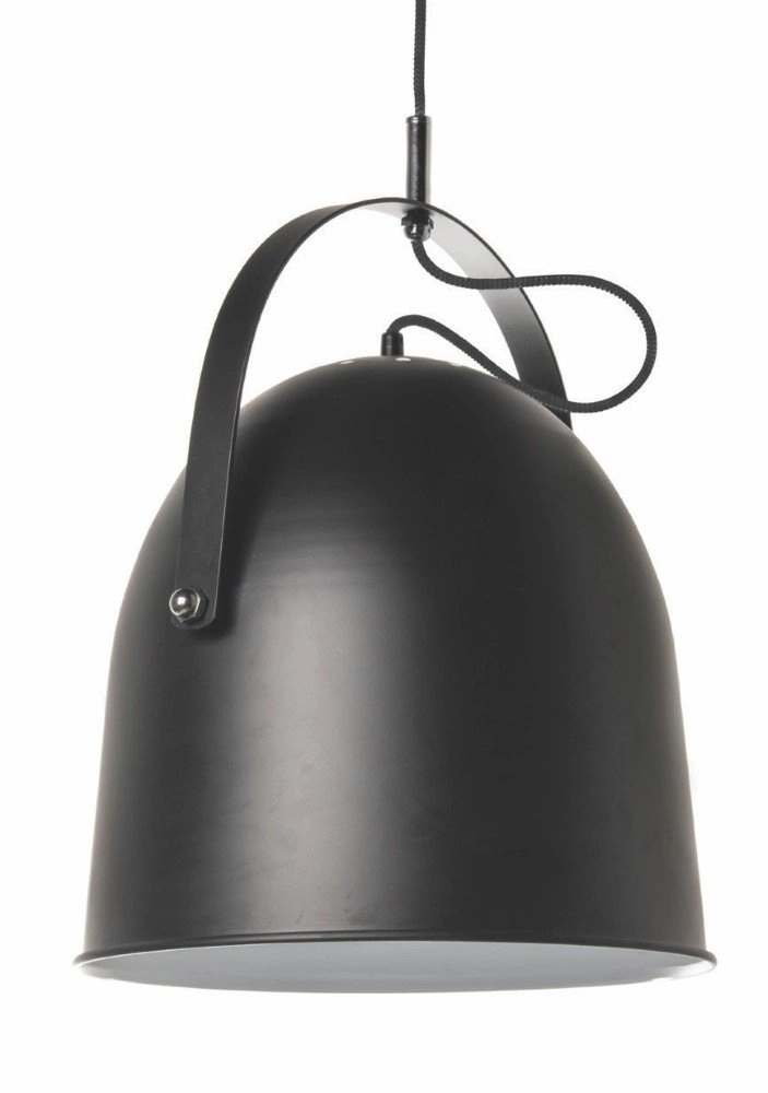 Black hanging lamp Cooper Ø 35cm