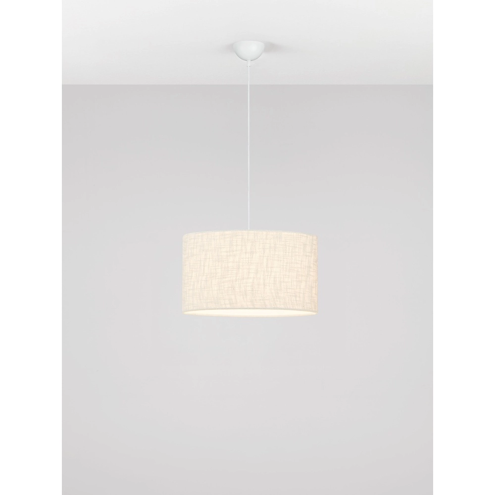 Linen pendant lamp Karen Ø 40cm Lyora 5212017493958