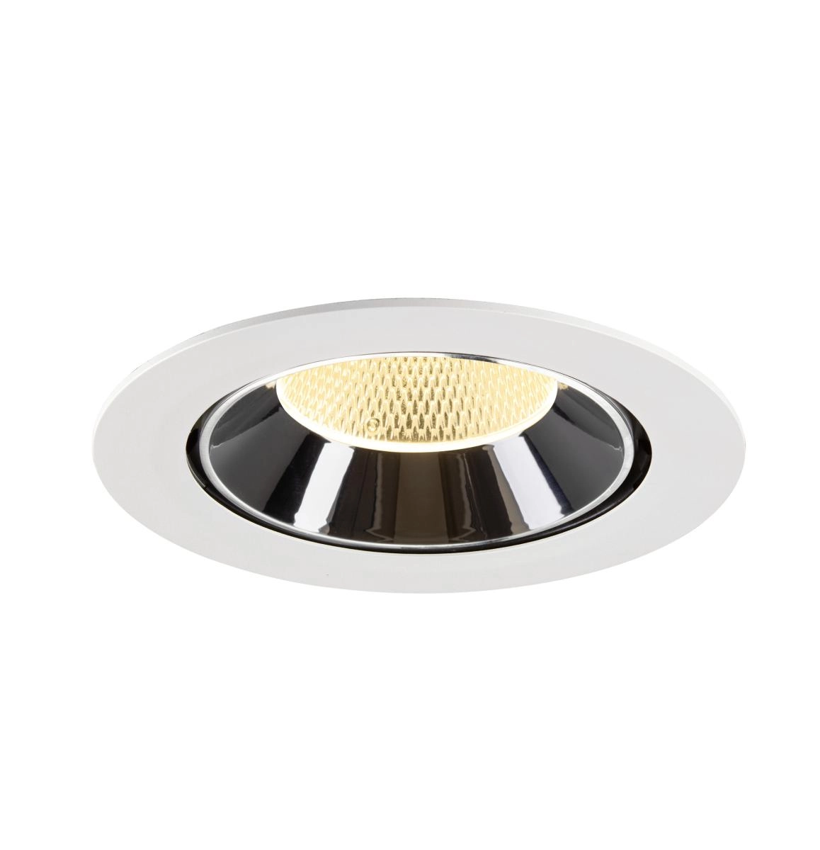 Recessed spotlight Numinos Gimble XL white/chrome 3000K - 20deg SLV 4024163308618