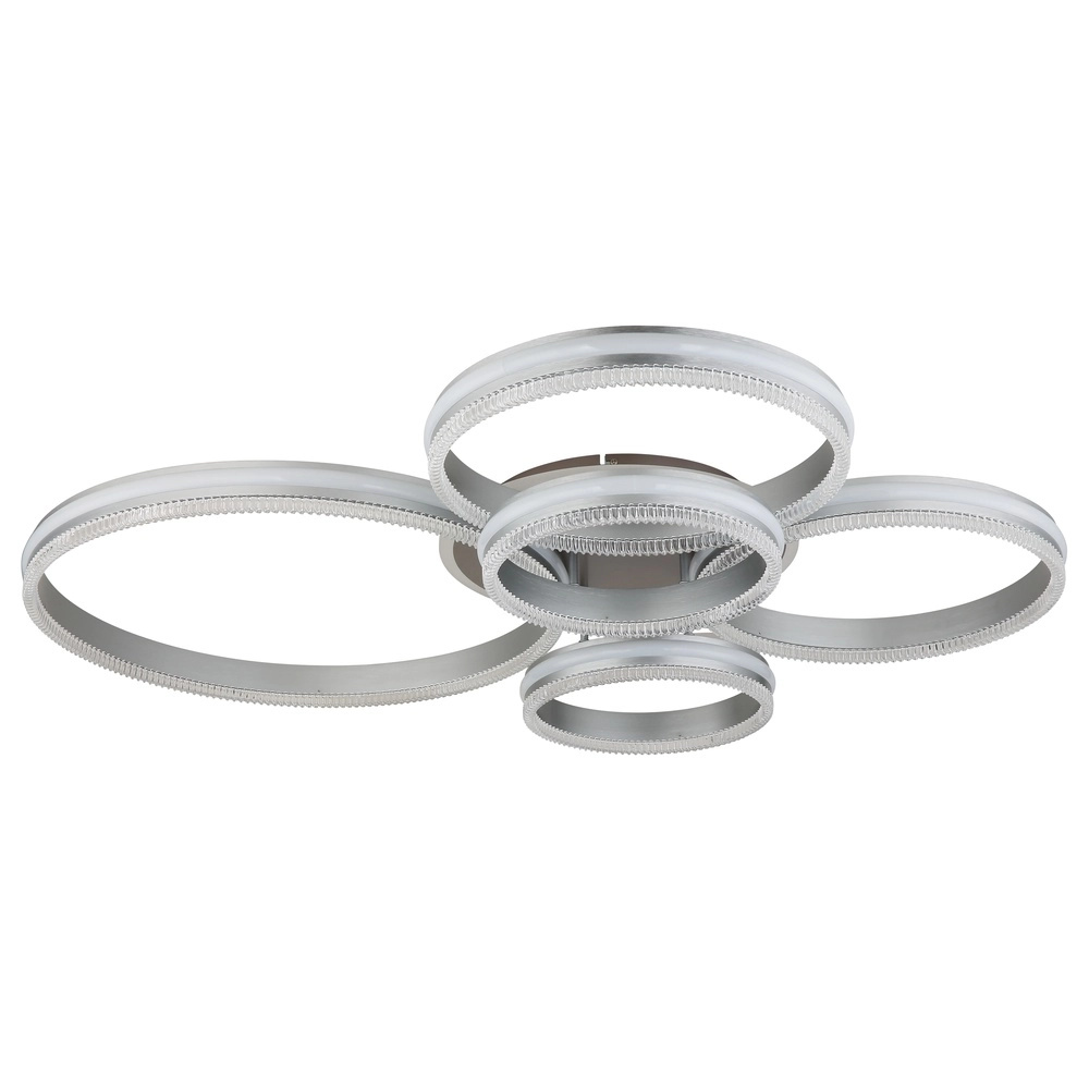 Ceiling lamp Francine gunmetal 5 rings Globo 9007371580644