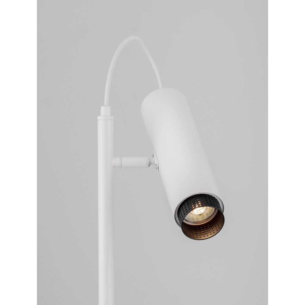 Reading lamp Nessi white with black Lyora 5212017475213