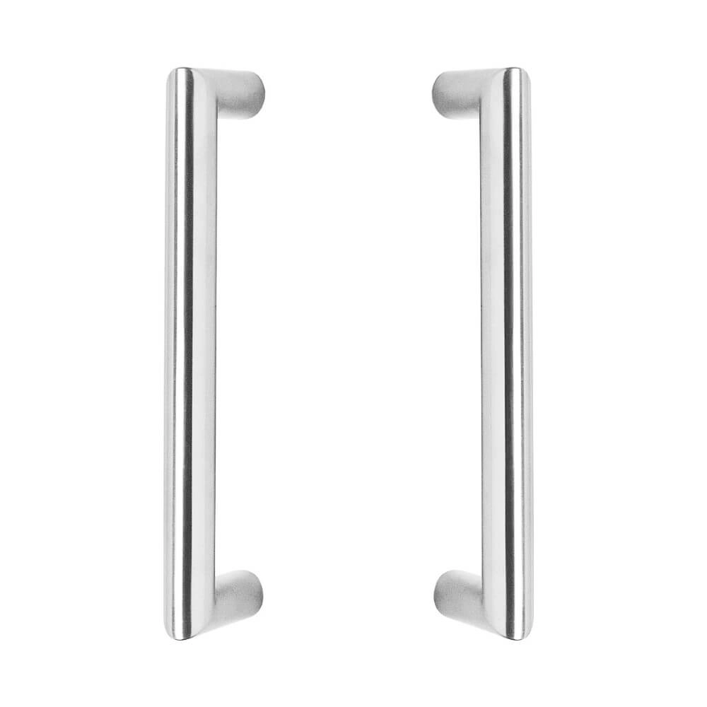 Door handles straight Gripon 32cm stainless steel