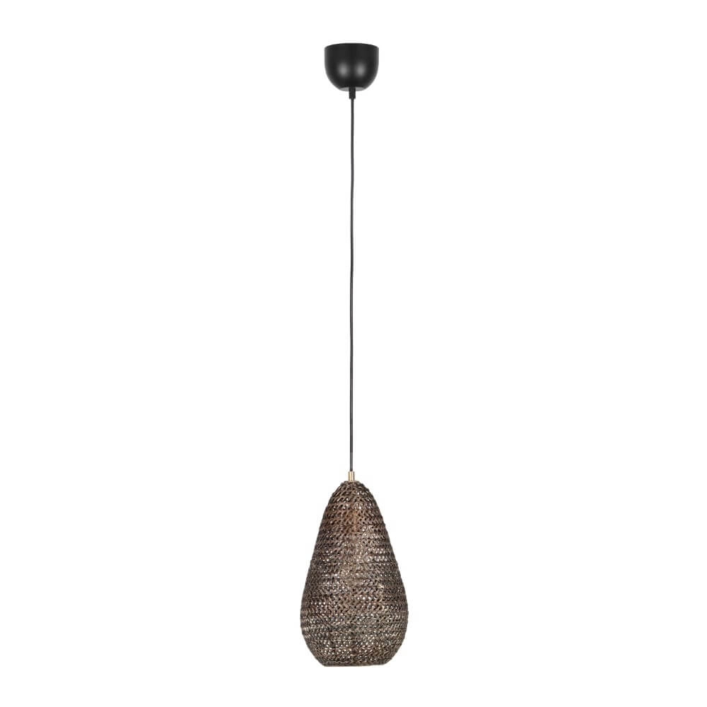 Bronze pendant lamp Ziva Ø 23cm Trio 4017807617405