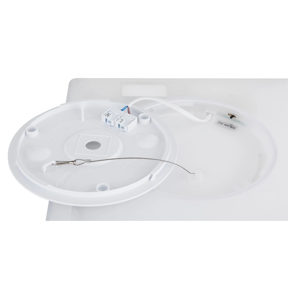 Ceiling light Sapana square 29.4cm white Globo 9007371402403