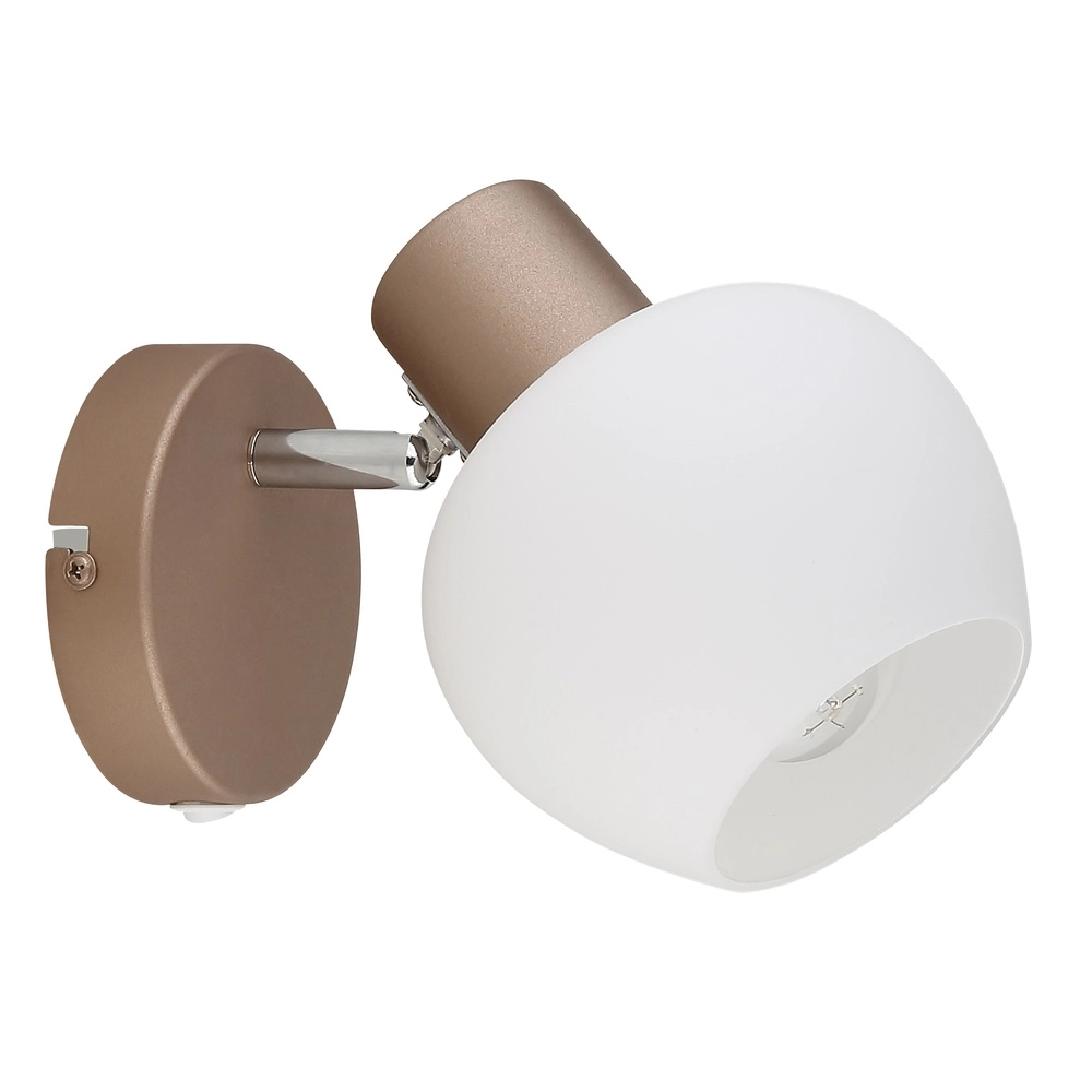 Wall lamp Eileen coffee brown Globo 9007371586561