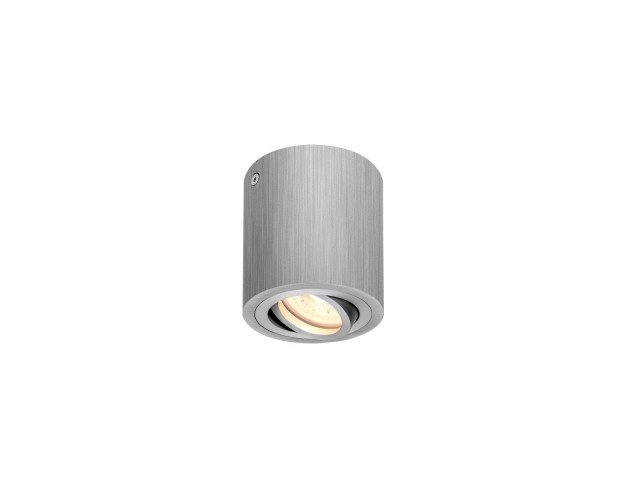 Round downlight Triledo GU10 8.5cm metal grey